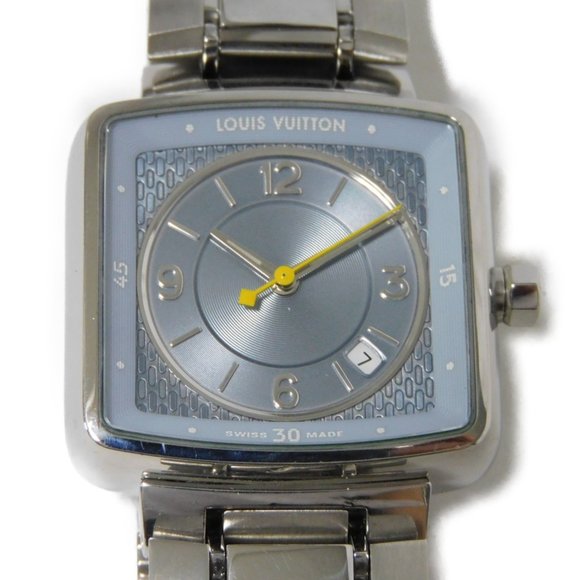 Louis Vuitton Tambour Blue Steel - Picture 1 of 6